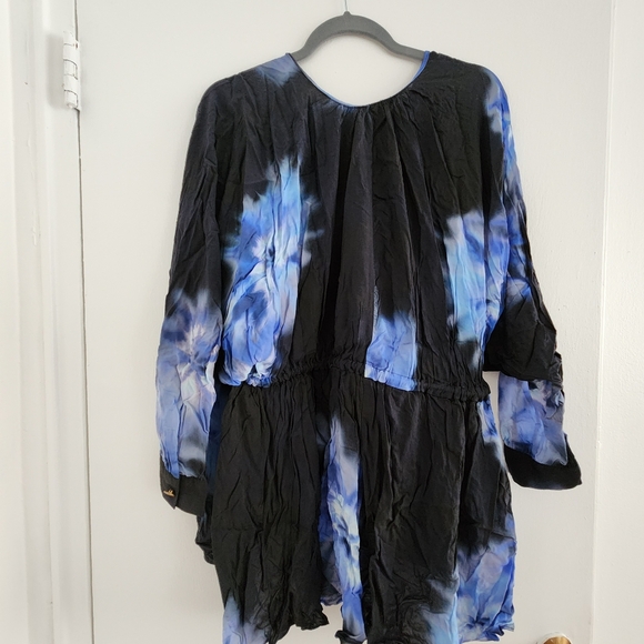 Zara tie-dye blouse Size M - Picture 3 of 11
